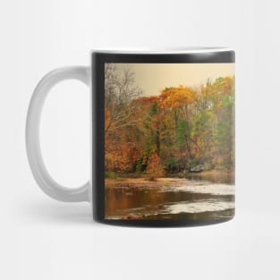 Fall At Neshaminy Creek Mug